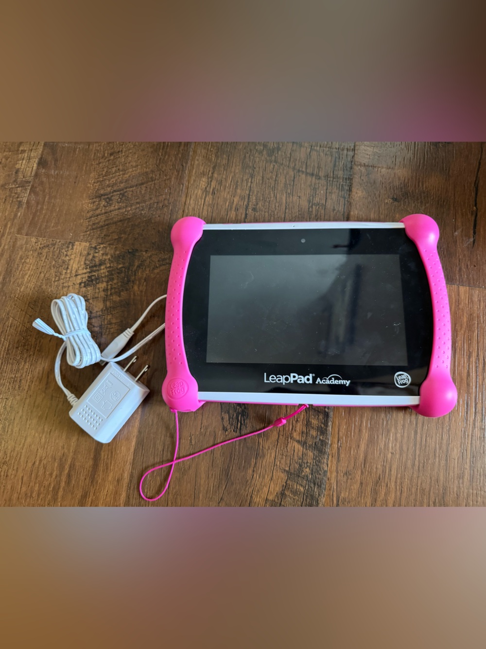 LeapPad Academy Kids Tablet in Pink Protective Bumper